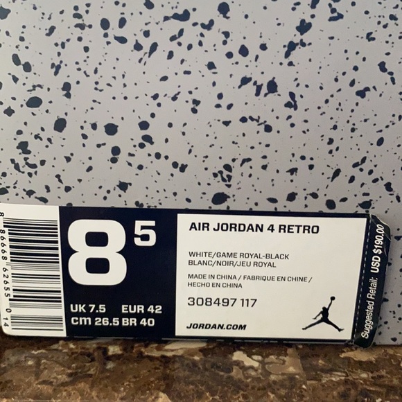 Air Jordan 4 Retro Motorsports - Picture 5 of 16